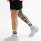 The Black Out Set – V1 Performance Shirt + Gym Shorts