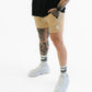 The Offside Set – Training Tee + Desert Stone Gym Shorts