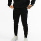 The Black Classic Set – Heavyweight Crewneck + Flex-Fit Trackpants