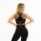 Black Dynamic Set – Supportive Bra + Performance Leggings